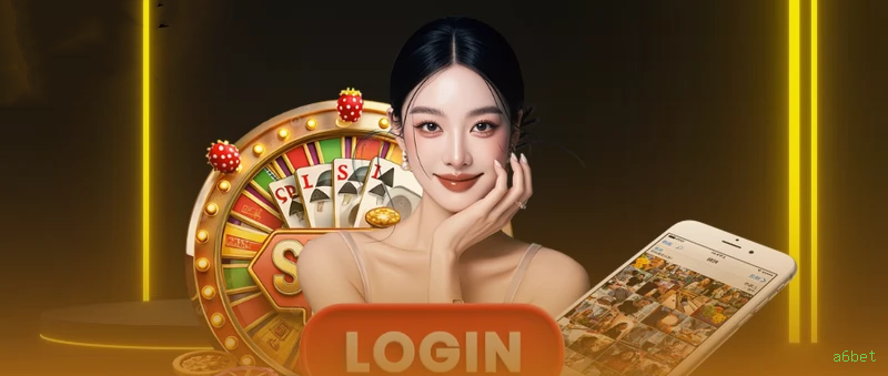 Login rápido no app a6bet